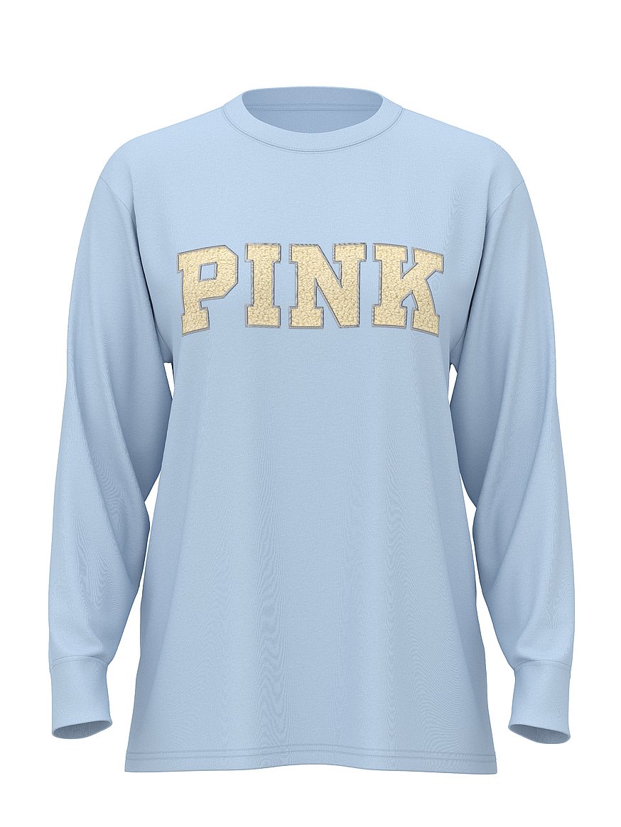 Campus Cotton Long-Sleeve Tee