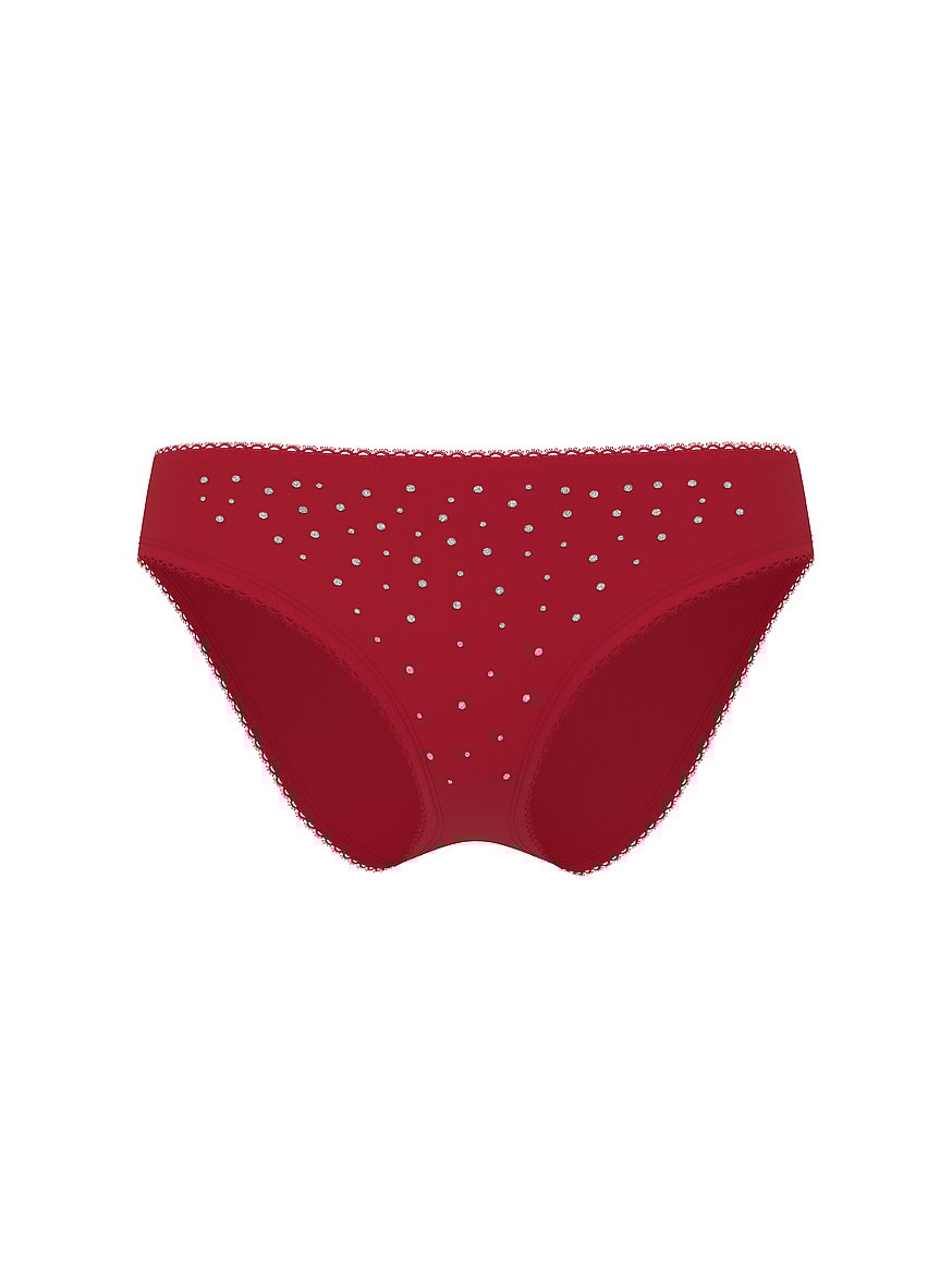 Stretch Cotton Sparkle Bikini Panty