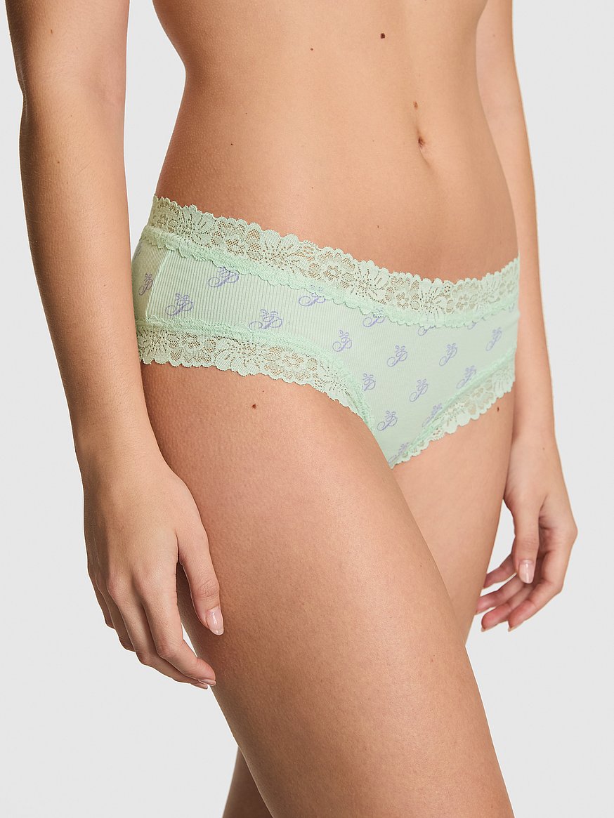 Wink Lace-Trim Cheeky Panty