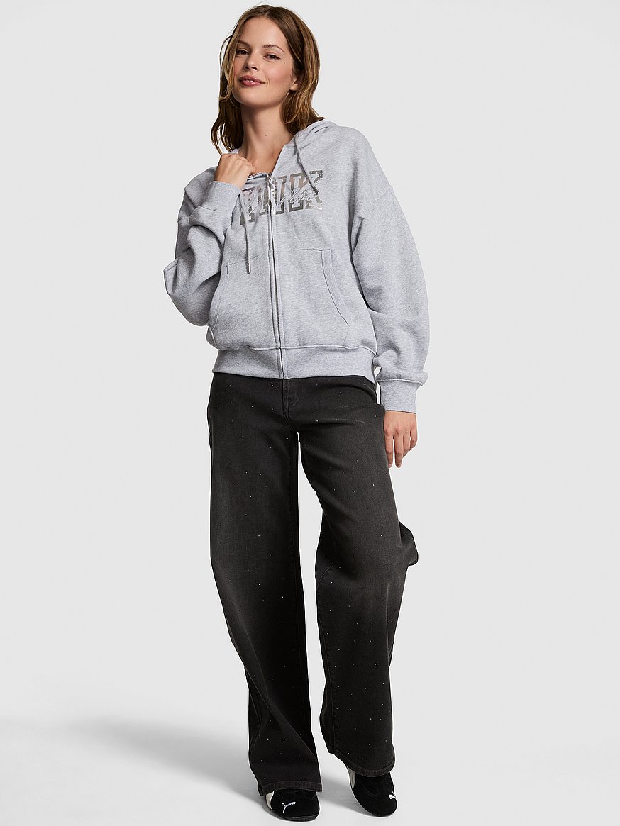 Ivy Fleece Campus Full-Zip Hoodie