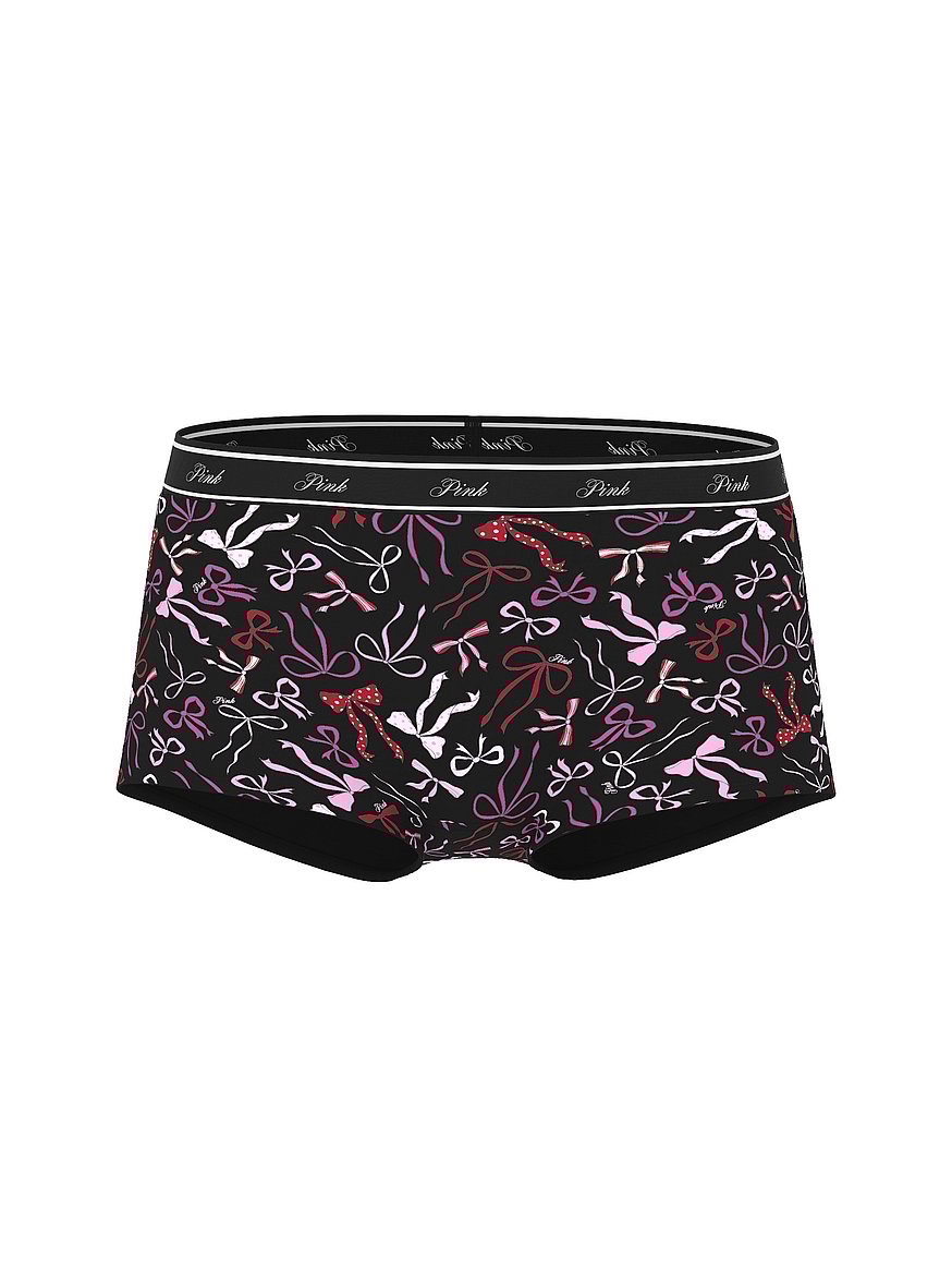 Logo Cotton Boyshort Panty