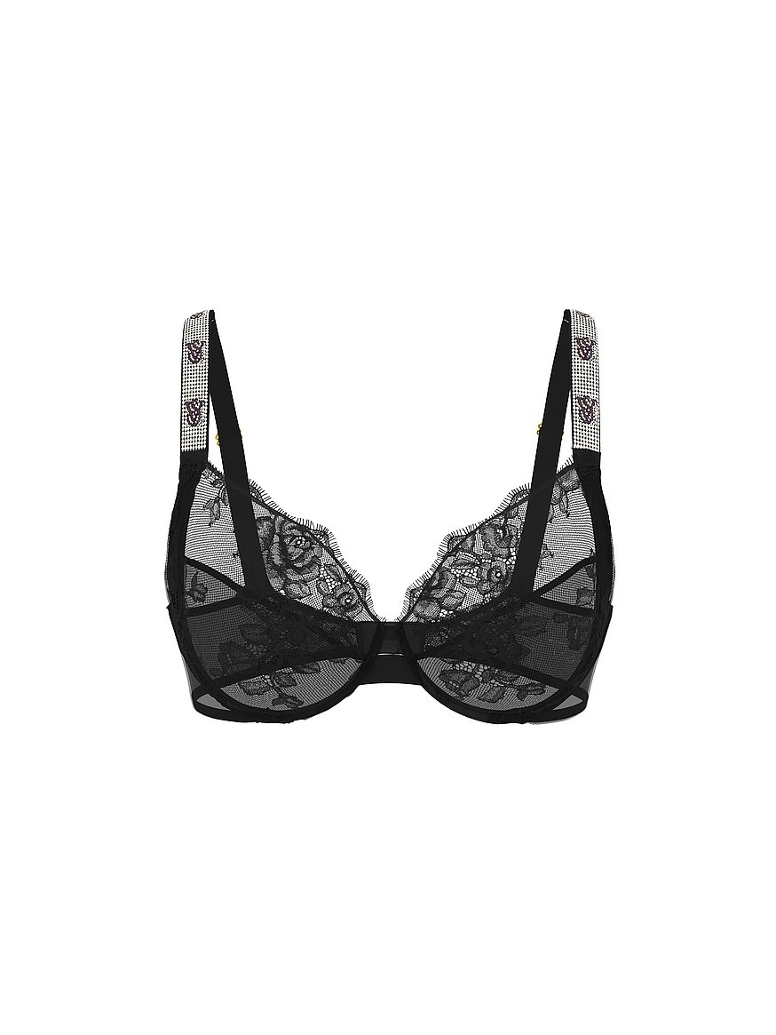 Fabulous by Victoria's Secret Shine Strap Lace Unlined Full-Cup Bra