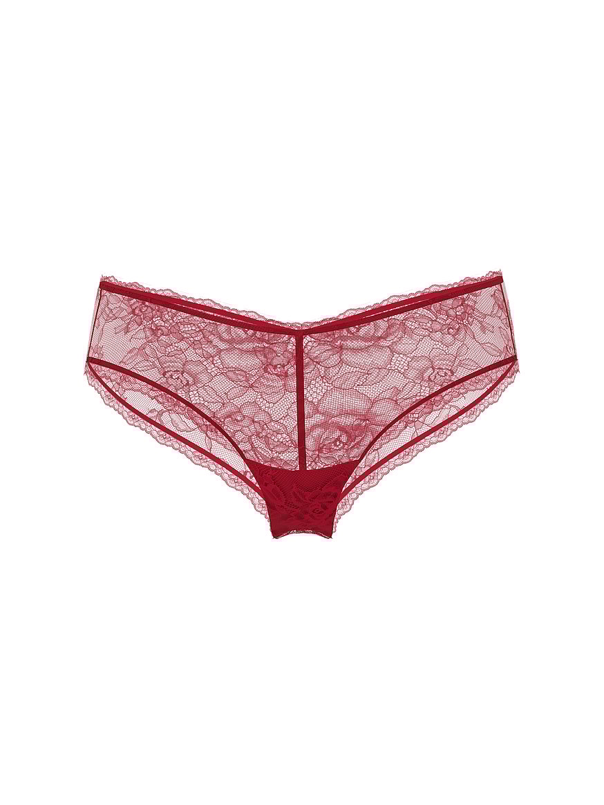 Rose Lace High-Leg Cheeky Panty