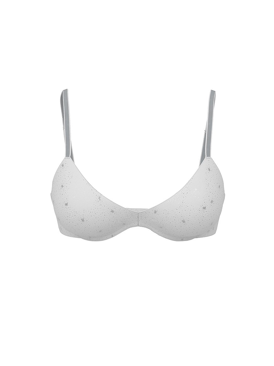 Sexy Tee Smooth Metallic Wireless Push-Up Bra
