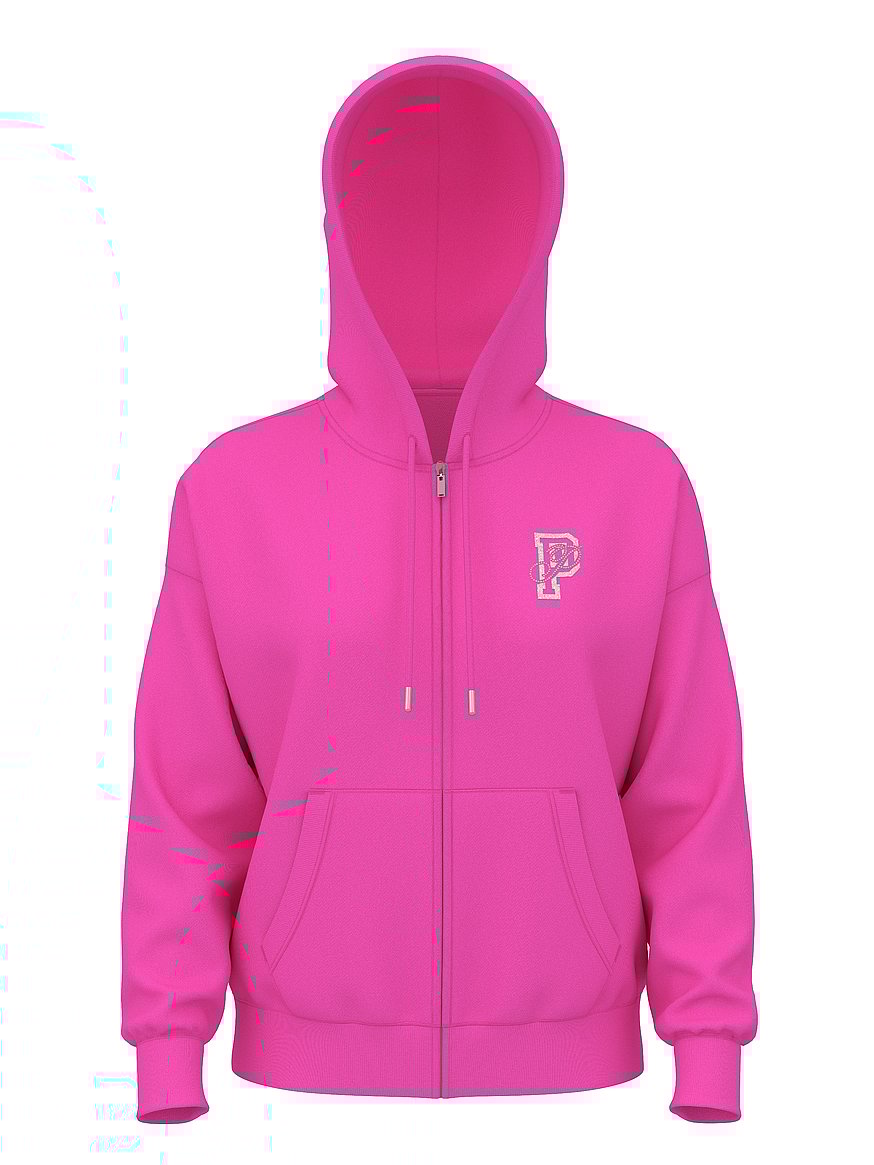 Ivy Fleece Campus Full-Zip Hoodie