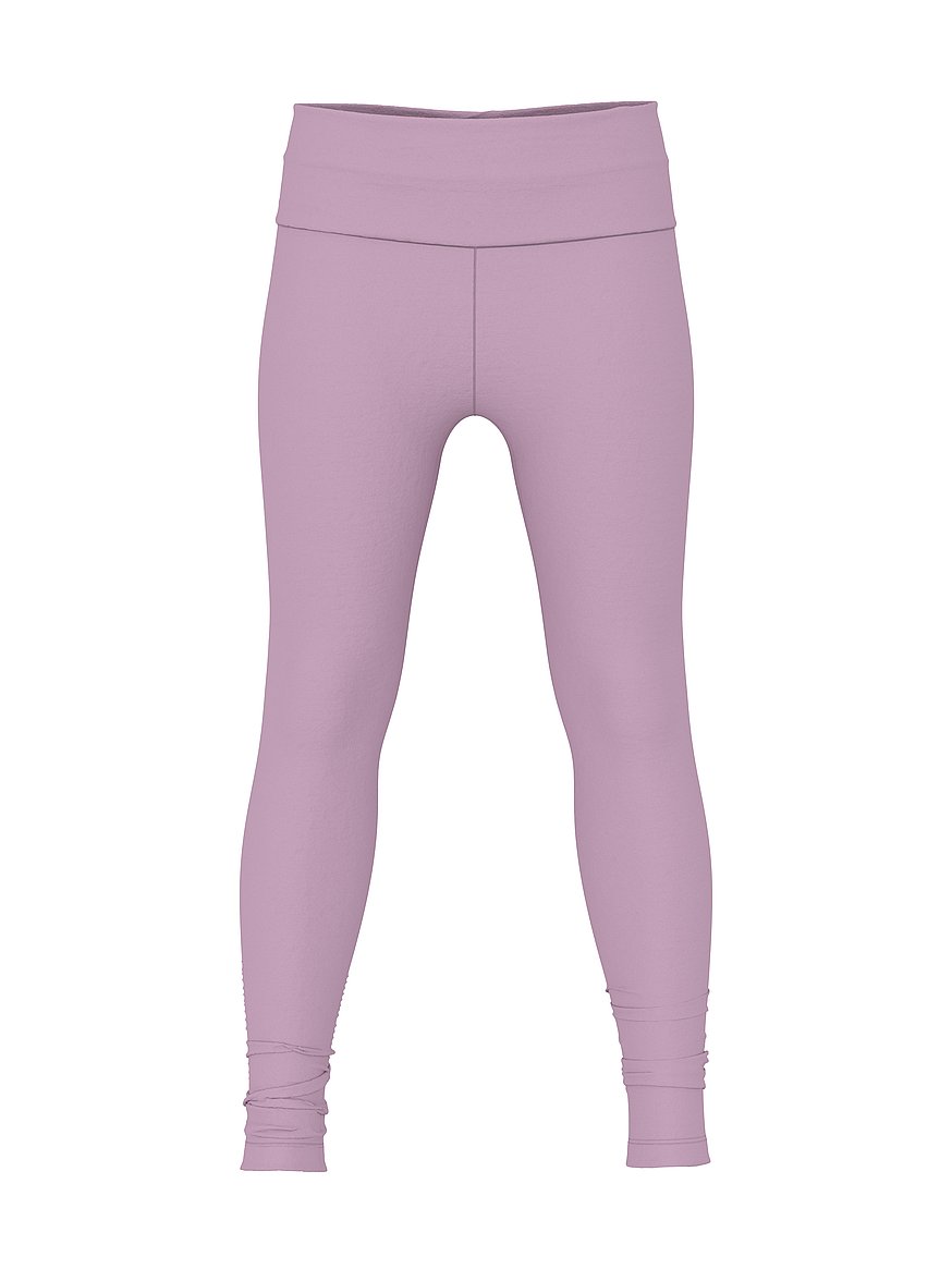 All-Day Cotton Foldover Leggings