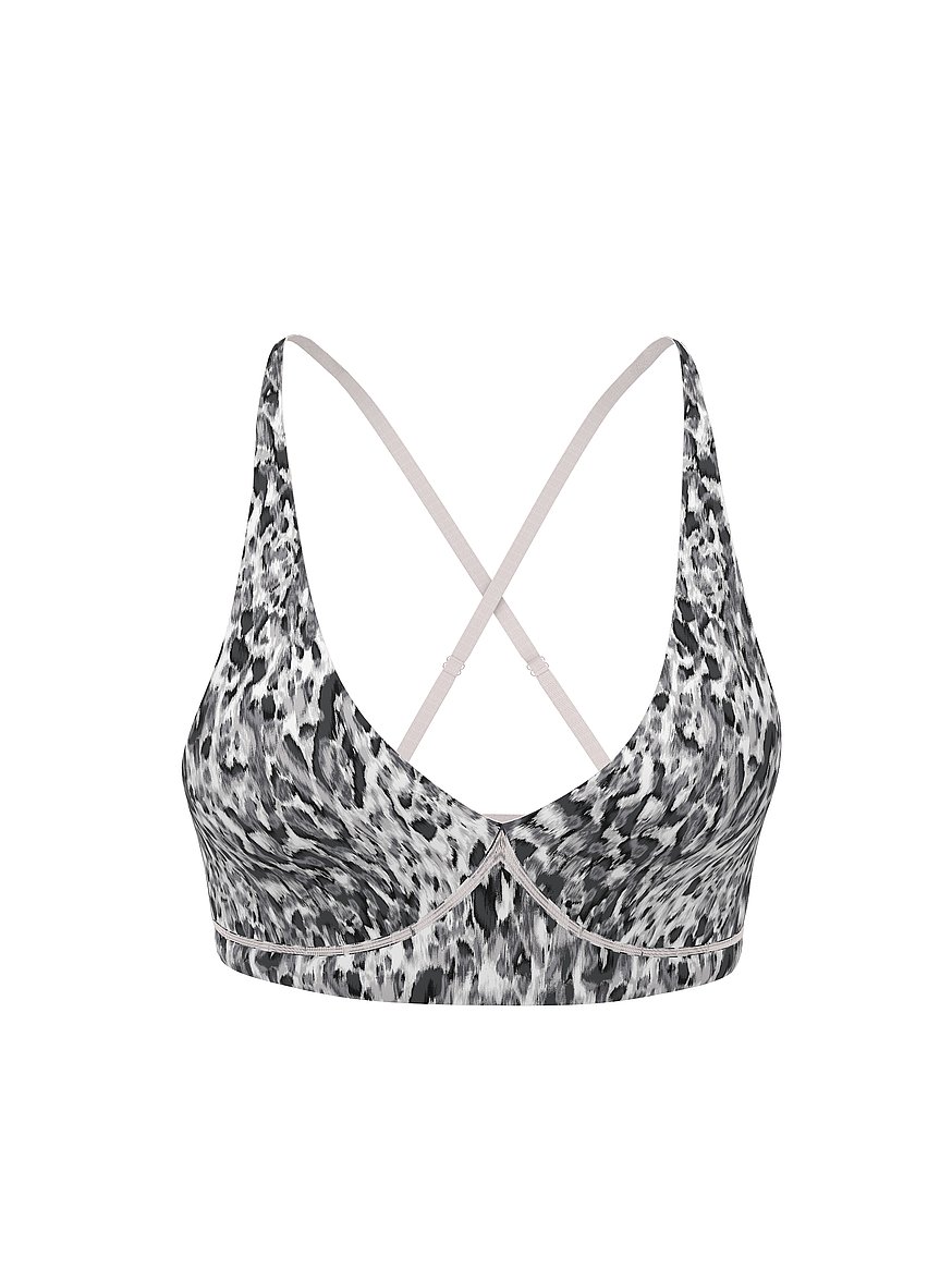 Relay Criss-Cross Plunge Sports Bra