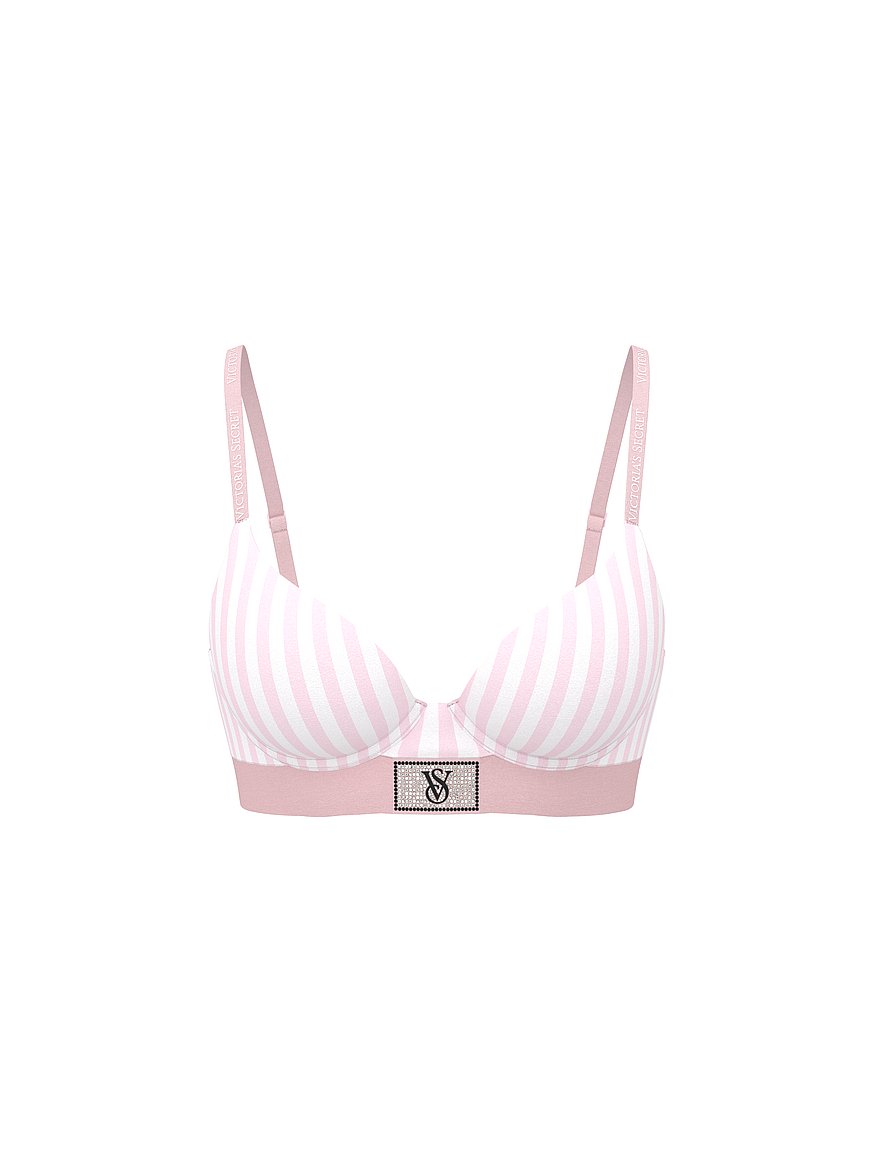 Shine Patch Lightly Lined Full-Coverage Bra