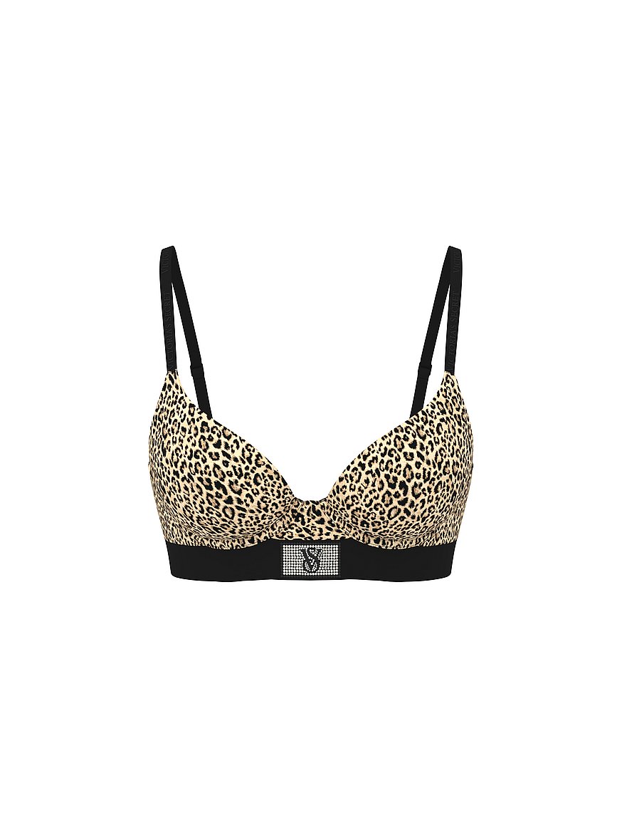Shine Patch Lightly Lined Full-Coverage Bra