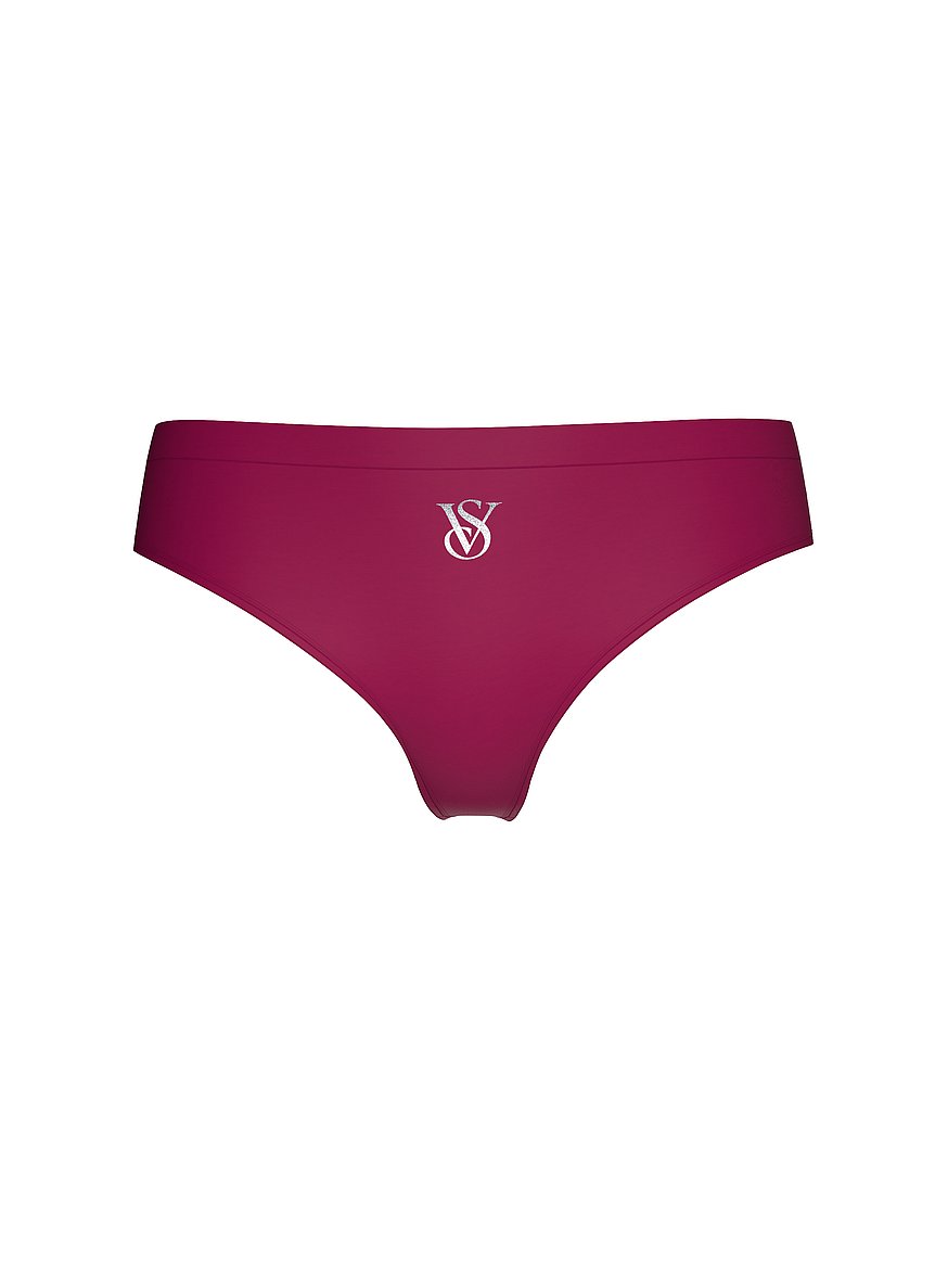 Seamless Sparkle Logo Thong Panty