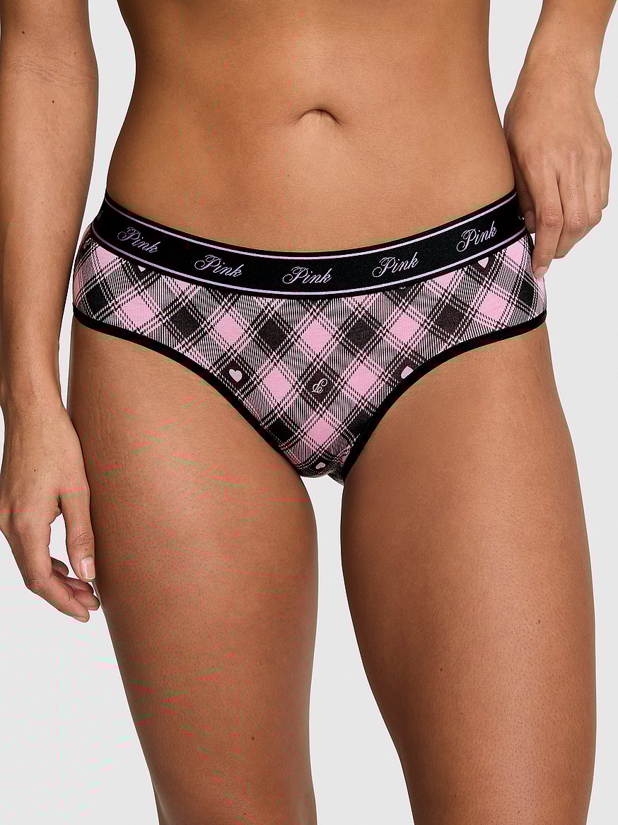Logo Cotton Hiphugger Panty