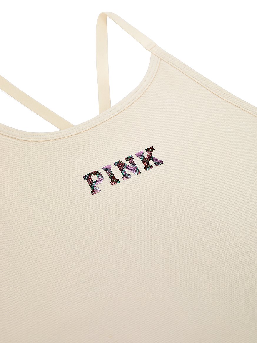All-Day Cotton High-Neck Bra Tank
