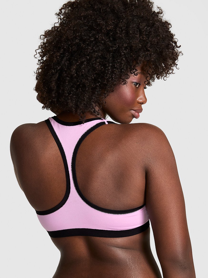 Cotton Dorm Unlined Racerback Bralette