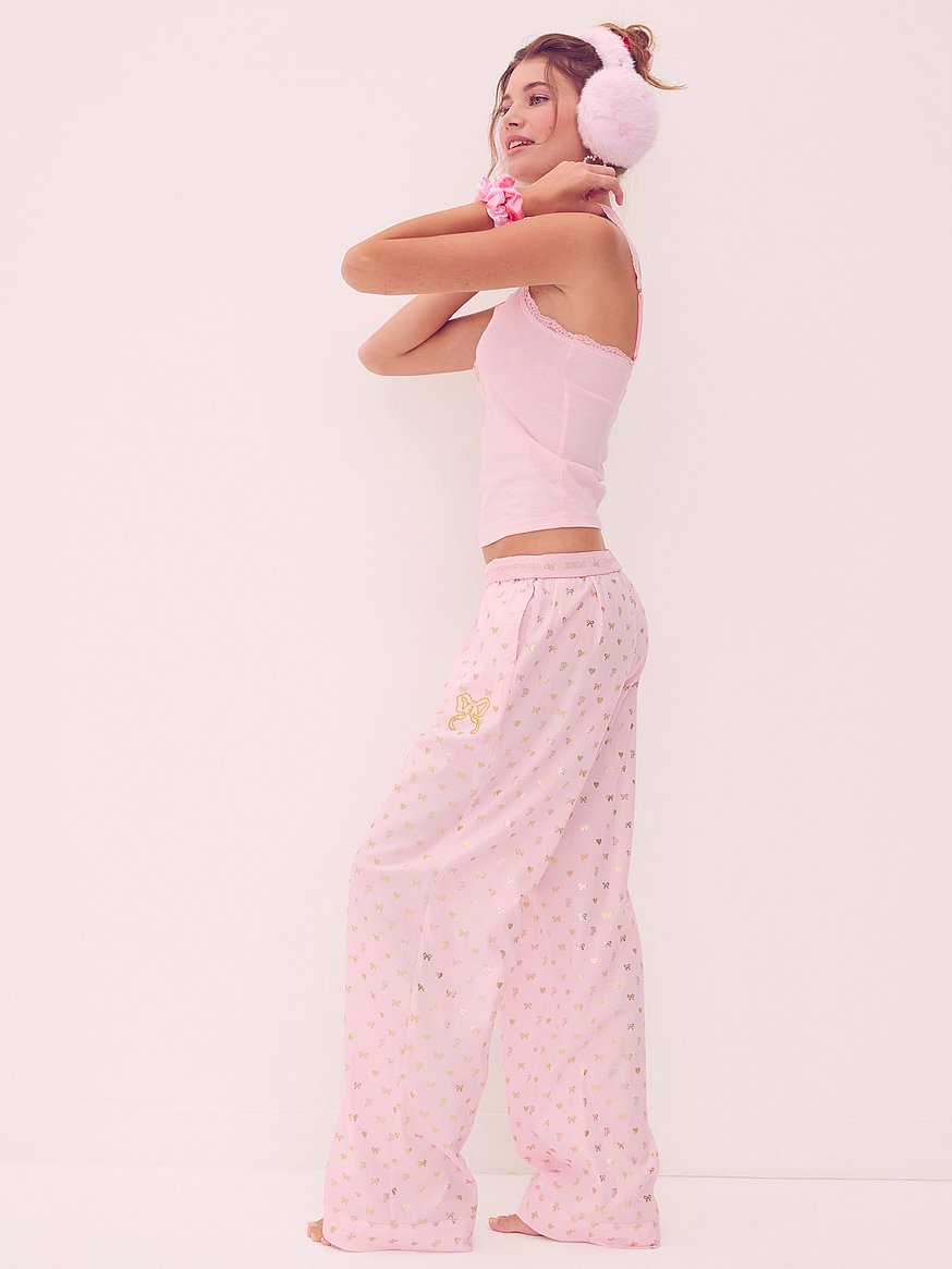 PINK x LoveShackFancy Flannel Pajama Pants