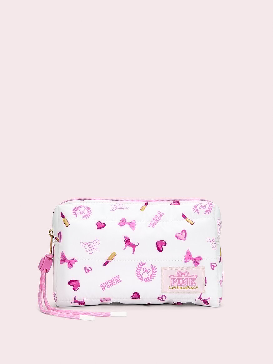 PINK x LoveShackFancy Makeup Bag