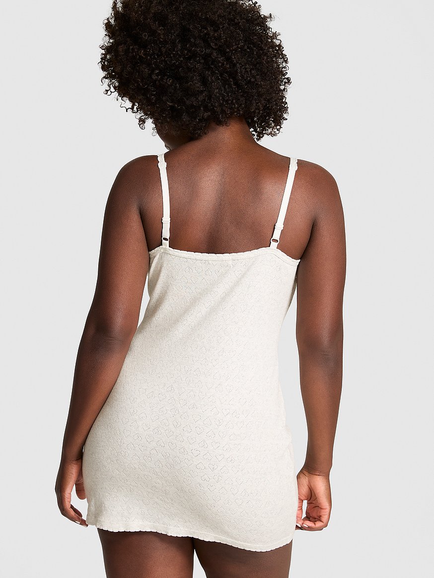 Buy Pointelle Slip Dress, Snow Angelina Heather Silver - Order Pajamas Sets online - PINK US Buy Pointelle Slip Dress, Snow Angelina Heather Silver - Order Pajamas Sets online - PINK US