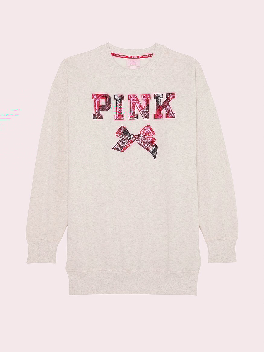 PINK x LoveShackFancy Crewneck Dress