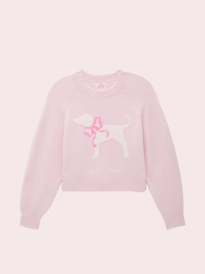 PINK x LoveShackFancy Boxy Sweater