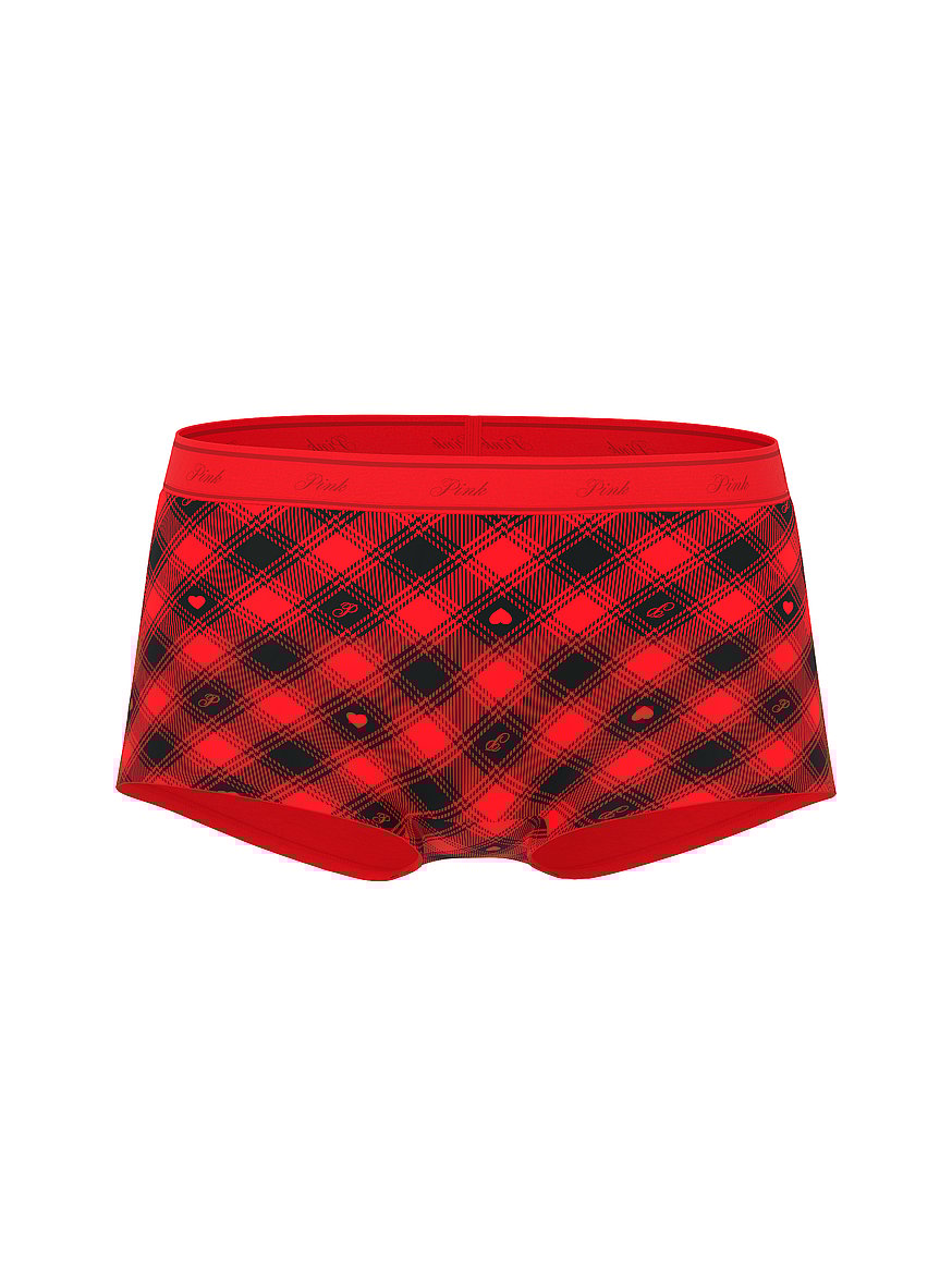 Logo Cotton Boyshort Panty
