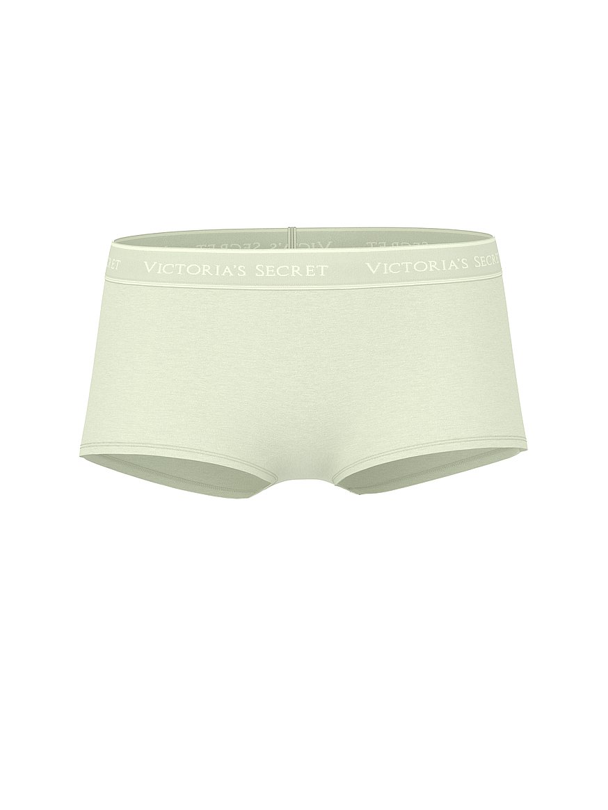 Logo Cotton Boyshort Panty