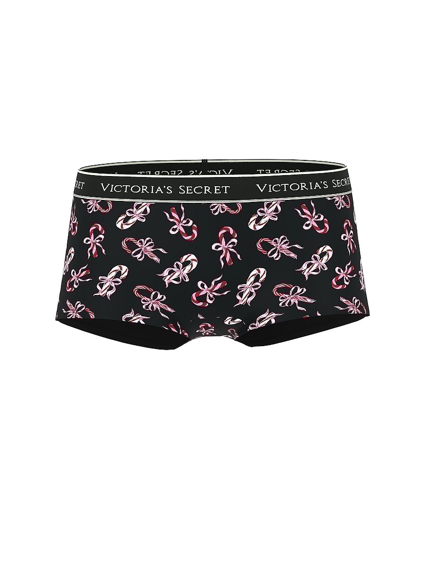 Logo Cotton Boyshort Panty