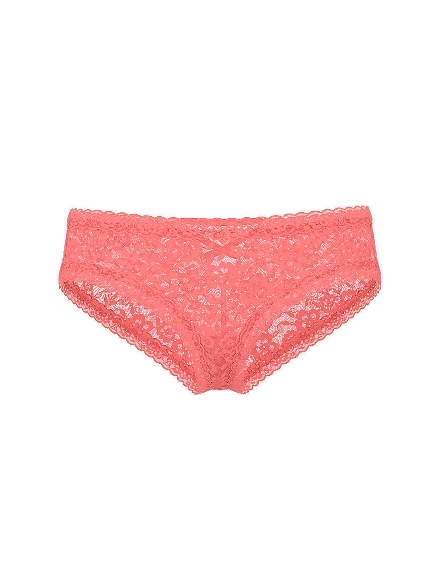 Lace Strappy-Back Cheeky Panty