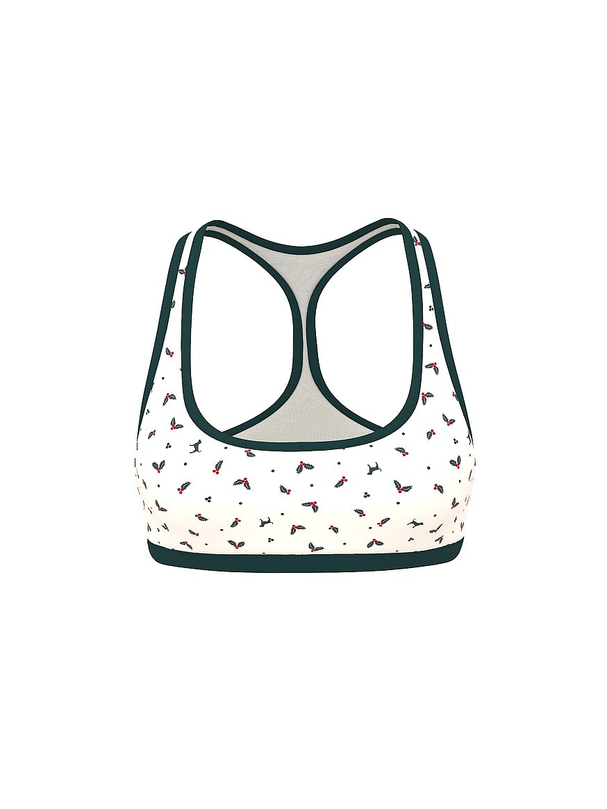 Cotton Dorm Unlined Racerback Bralette