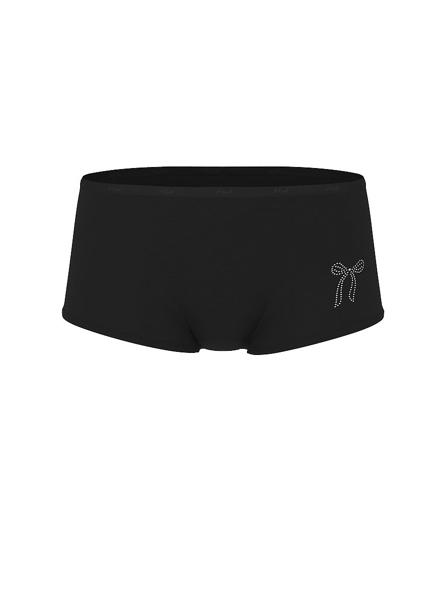 Logo Cotton Boyshort Panty