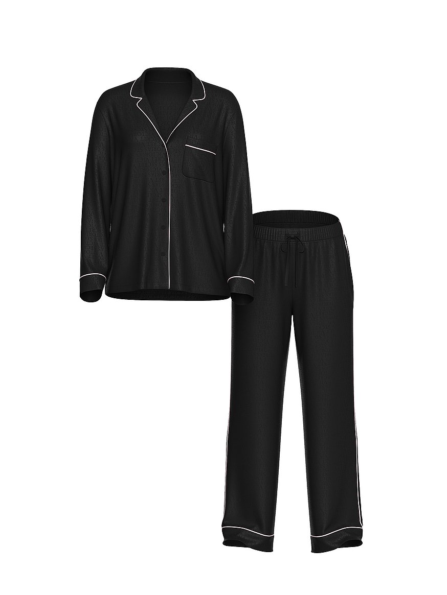 Satin Long Pajama Set