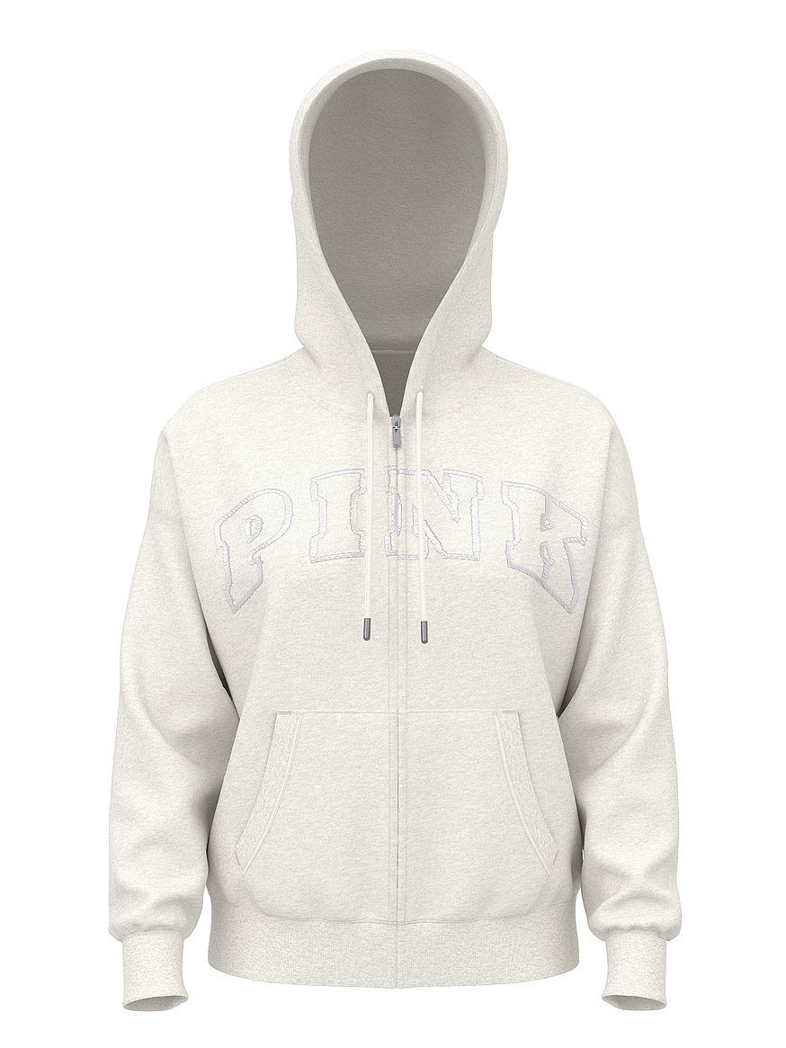 Ivy Fleece Campus Full-Zip Hoodie