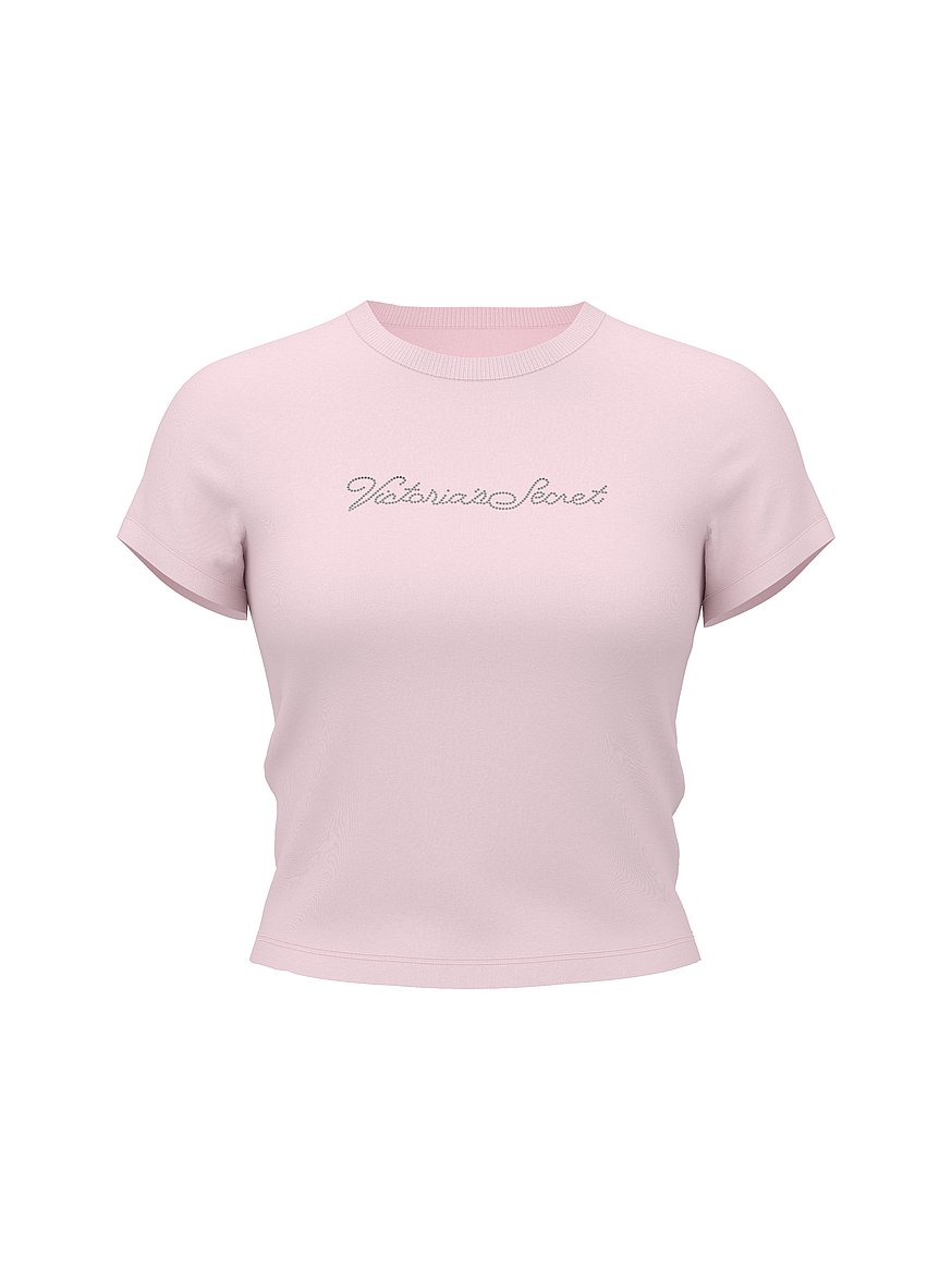 Stretch Cotton Fitted Tee