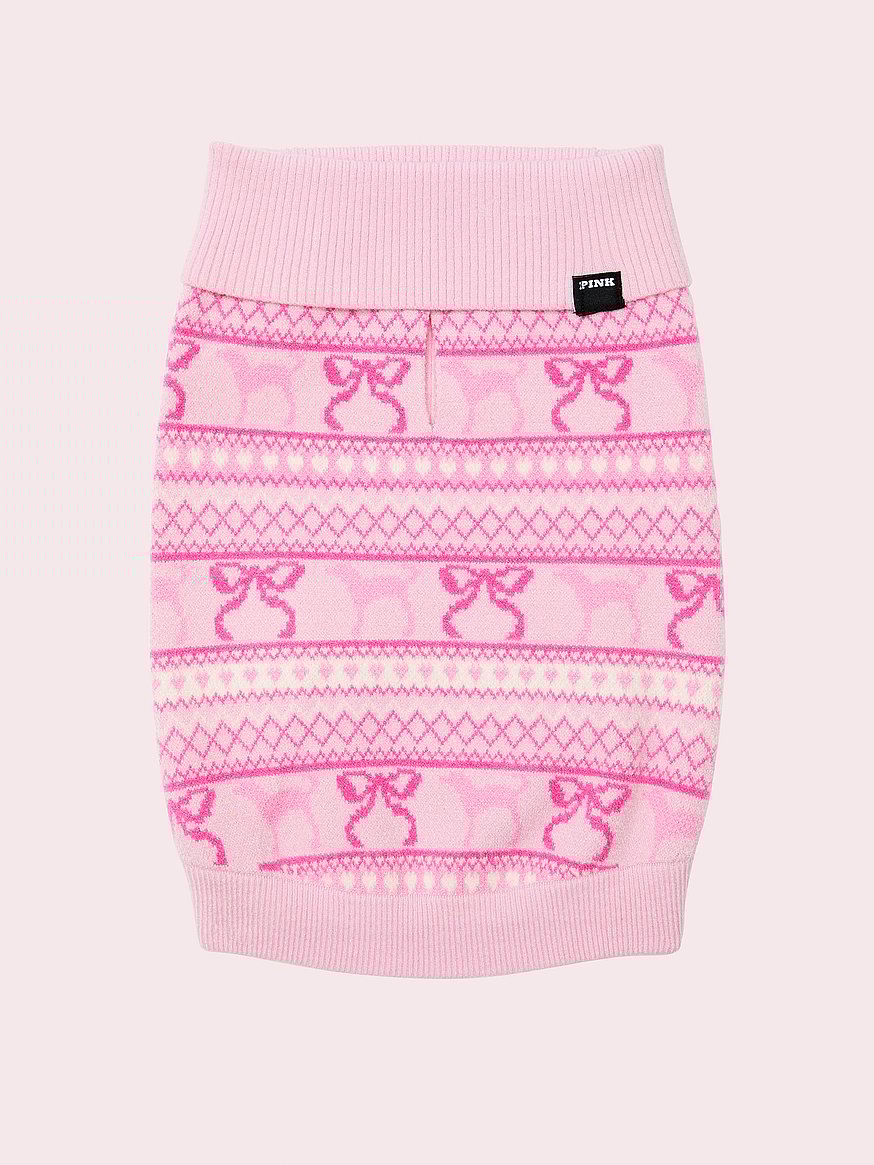 PINK x LoveShackFancy Pet Sweater