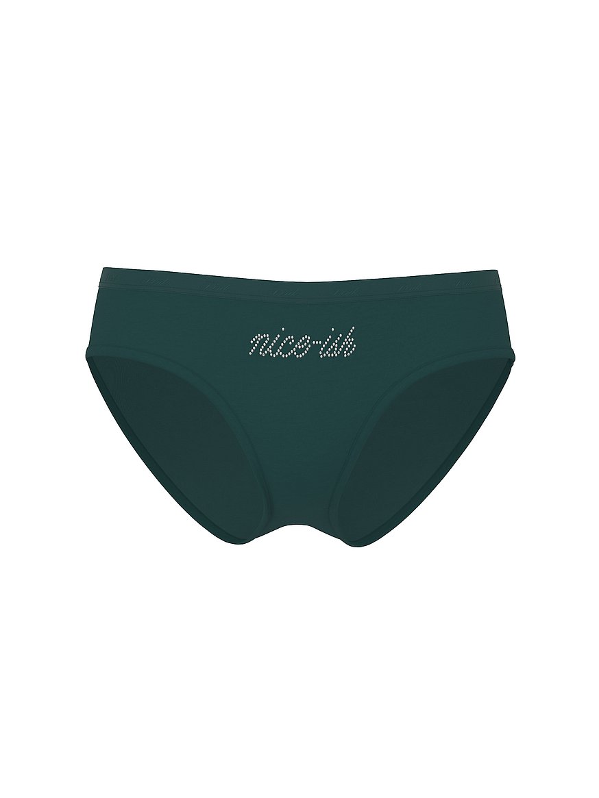 Logo Cotton Hiphugger Panty