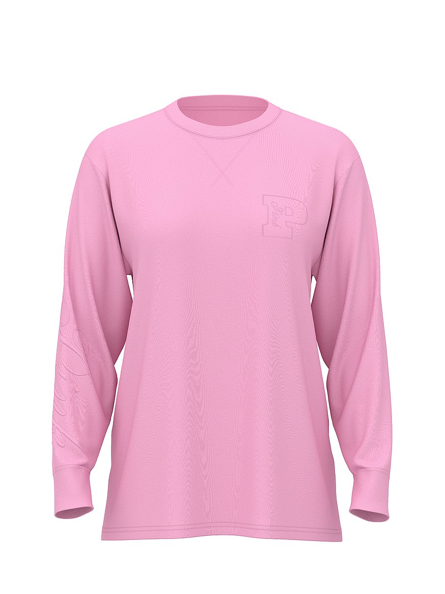 Campus Cotton Long-Sleeve Tee