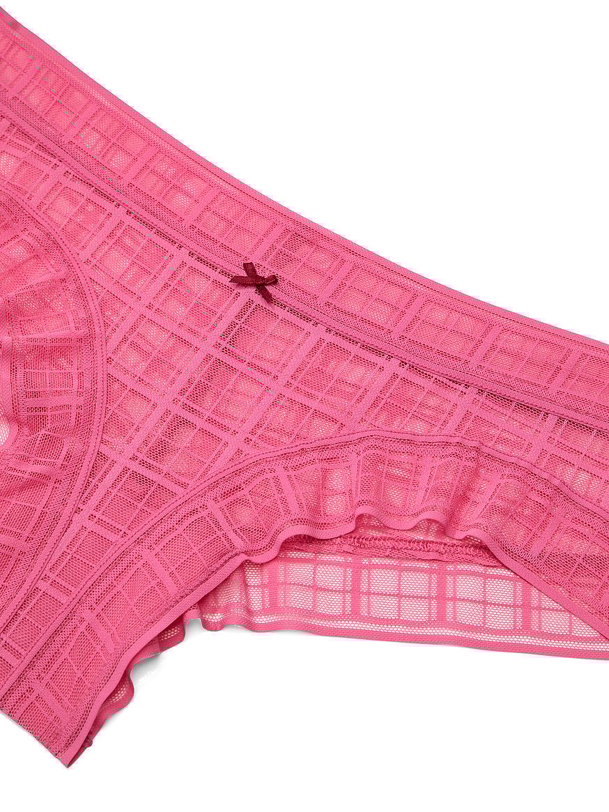 Plaid Lace Cheeky Panty