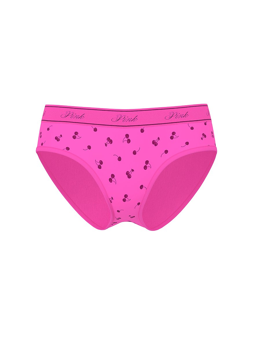 Logo Cotton Hiphugger Panty