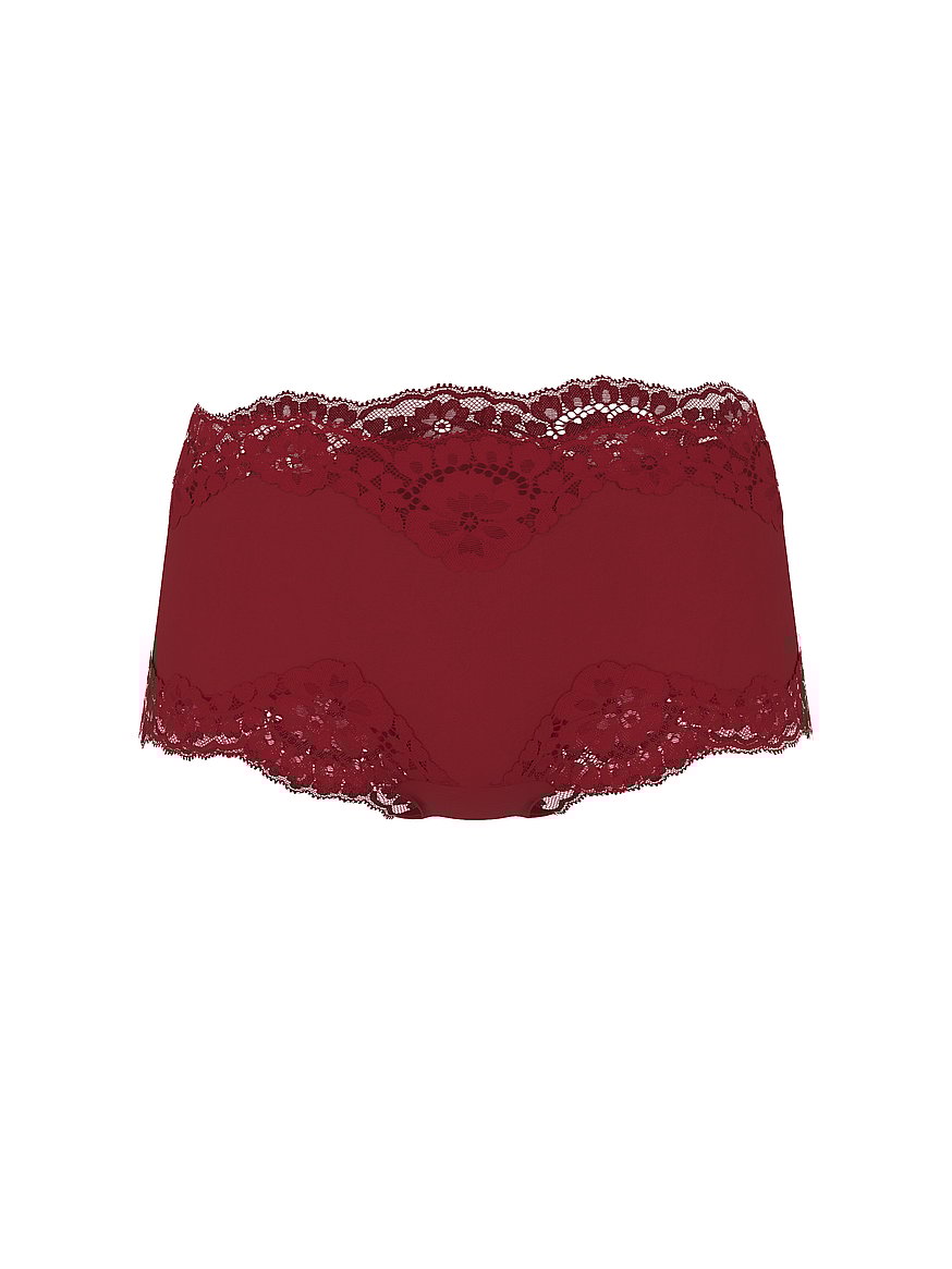 Lace-Trim Boyshort Panty