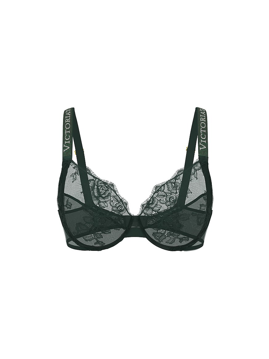 Fabulous by Victoria's Secret Shine Strap Lace Unlined Full-Cup Bra