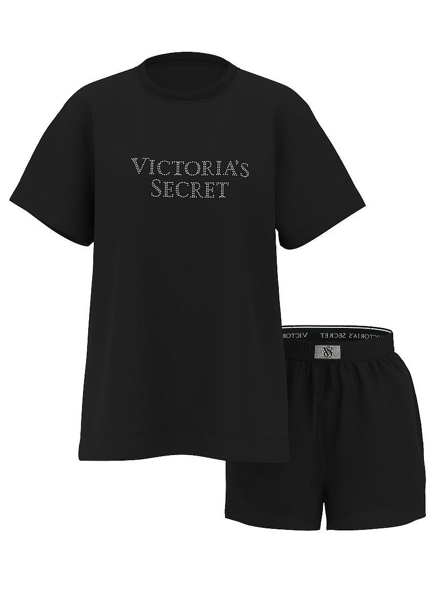 100% Cotton Shine Short Pajama Set