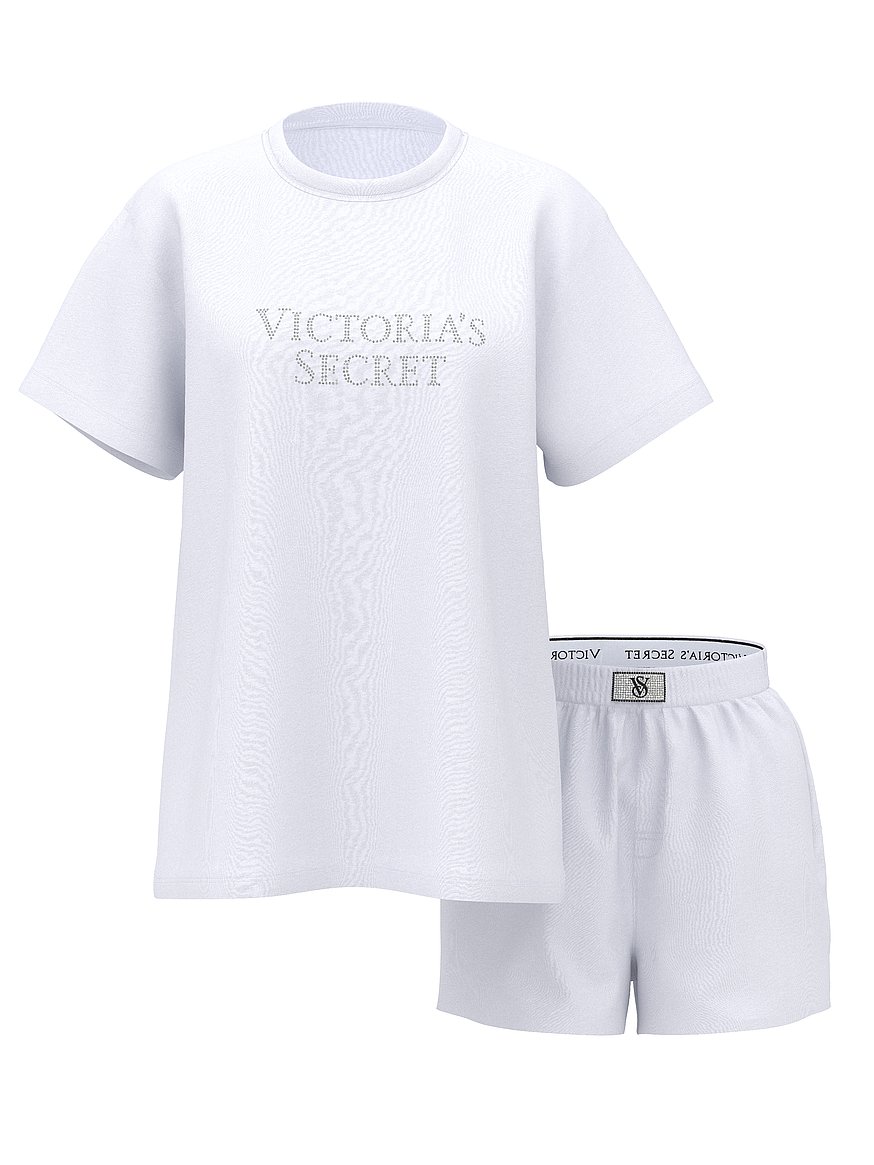 100% Cotton Shine Short Pajama Set