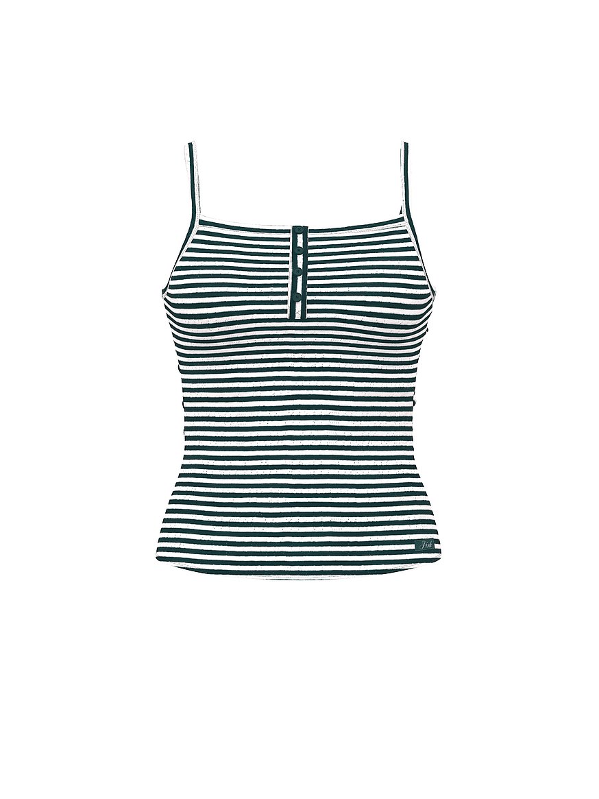 Pointelle Henley Cami