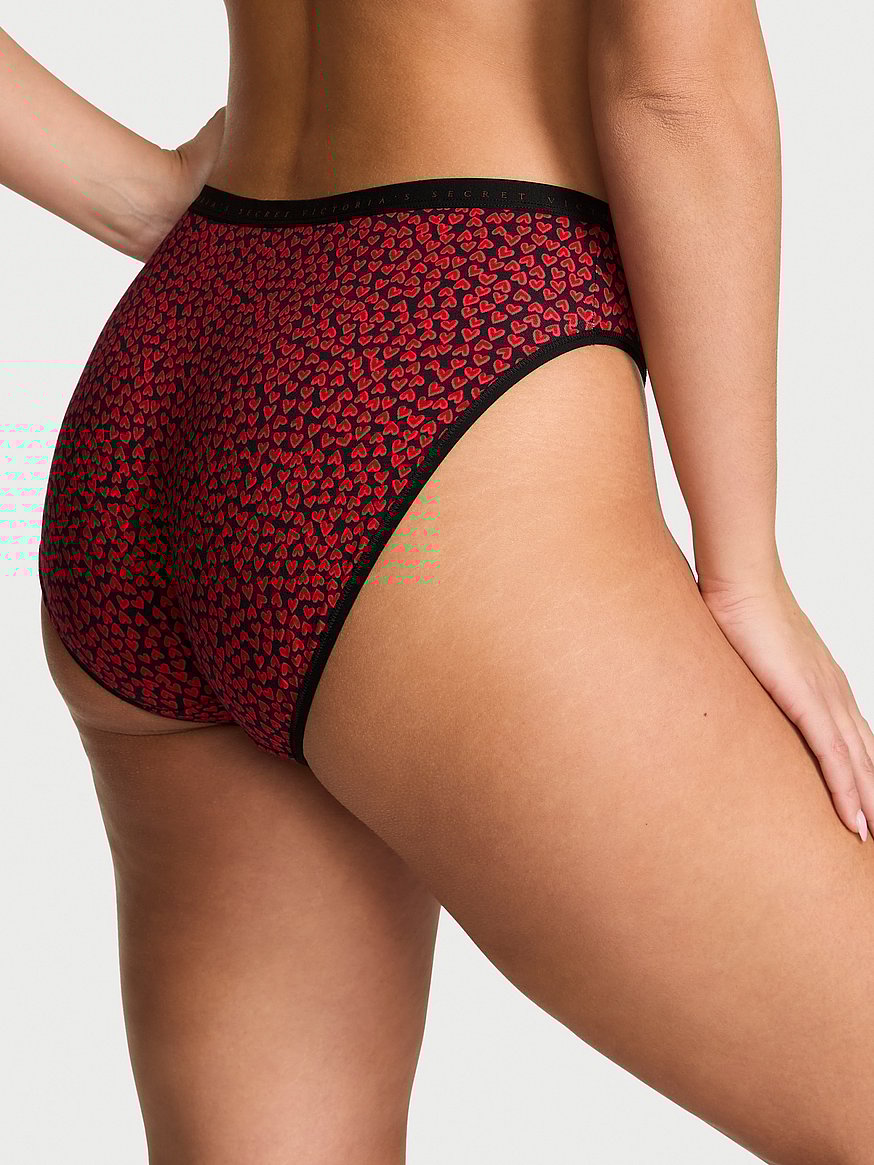 Stretch Cotton High-Leg Brief Panty