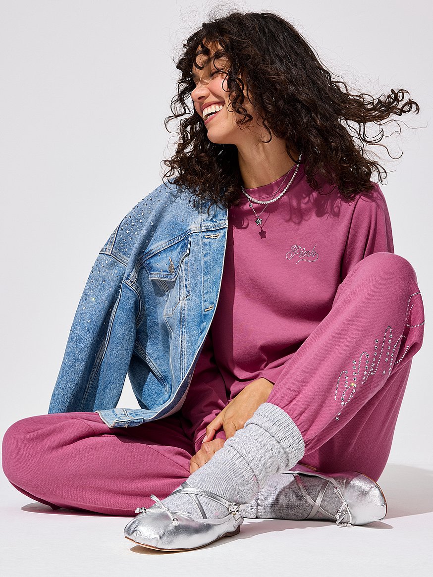 Campus Cotton Long-Sleeve Tee