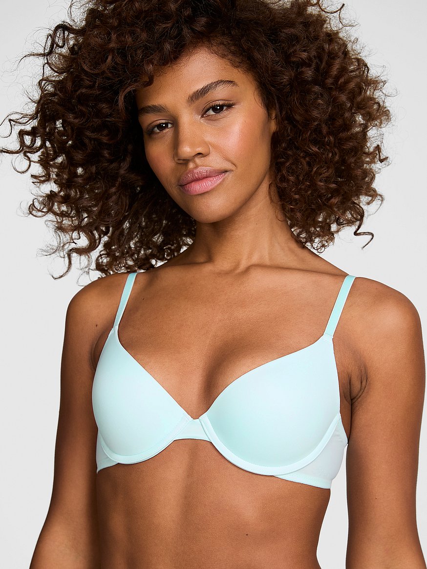 Buy Wear Everywhere™ Push-Up Bra, Spray Blue - Order Bras online