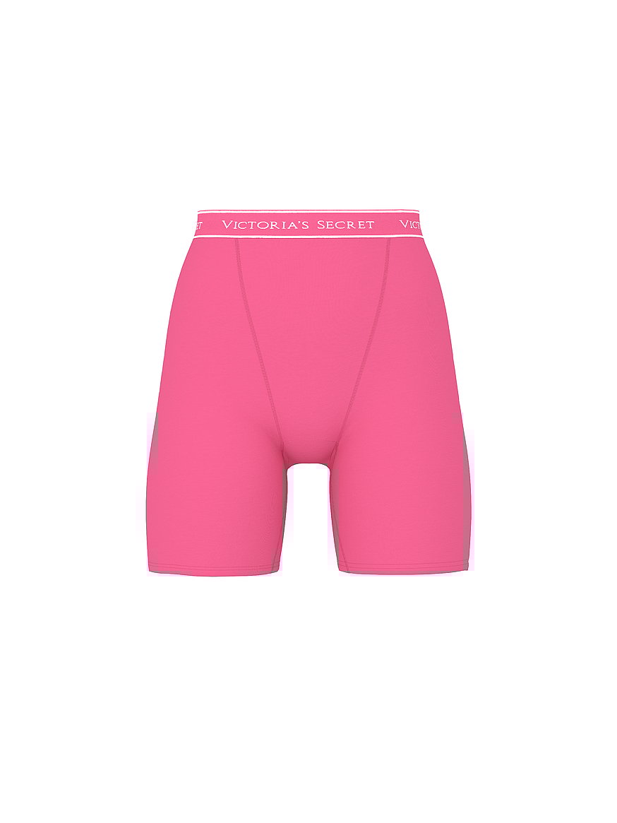 Logo Cotton High-Waist Boxer Brief