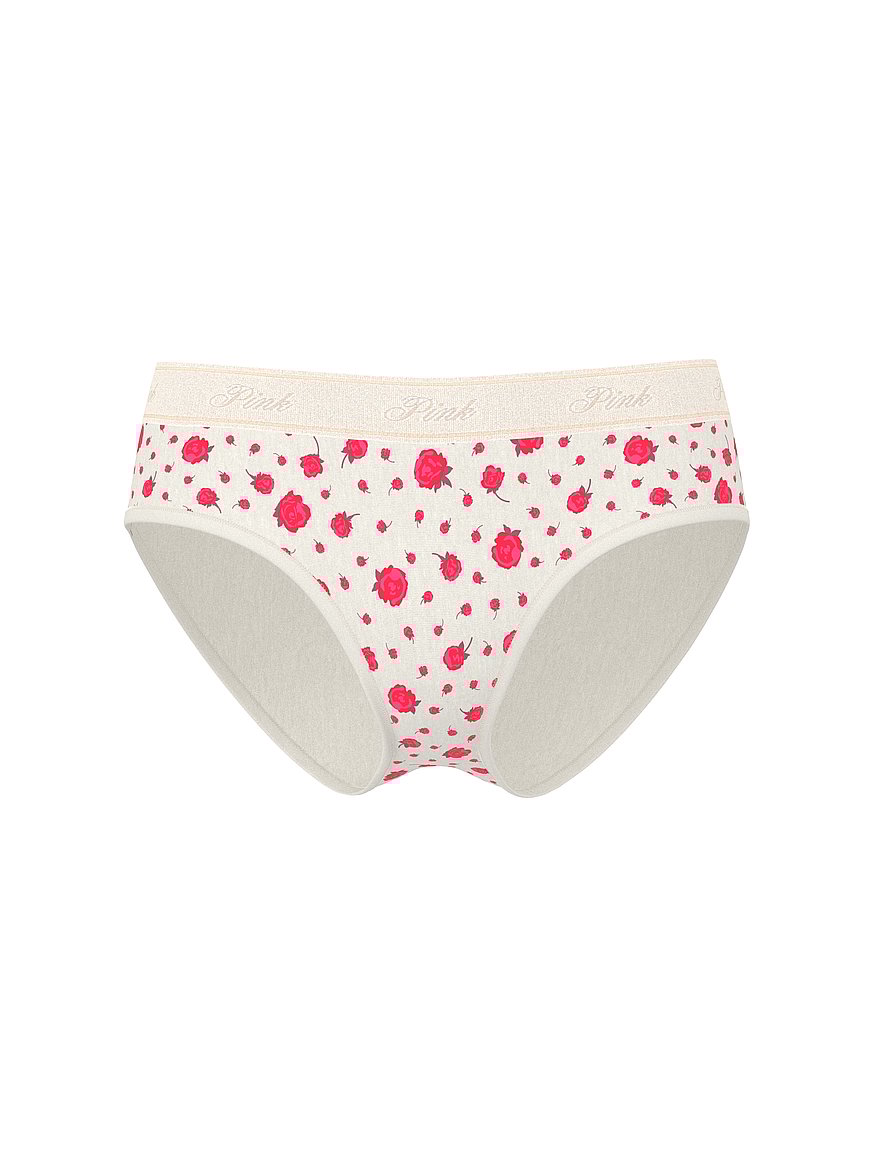 Logo Cotton Hiphugger Panty