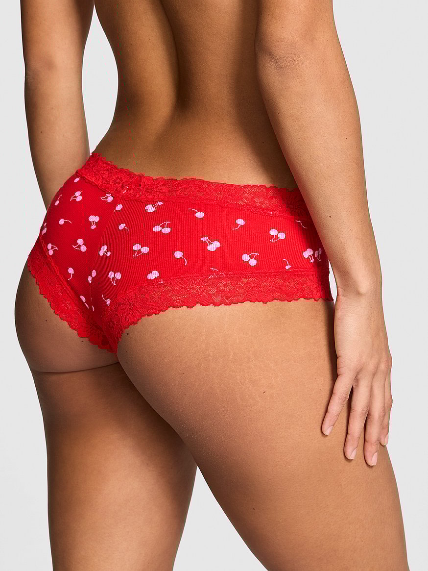 Wink Lace-Trim Cheeky Panty