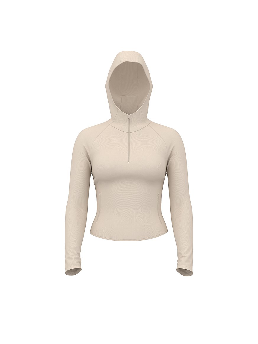 Buy VSX WinterTech™ Hooded Half-Zip Jacket, Swan Ivory - Order