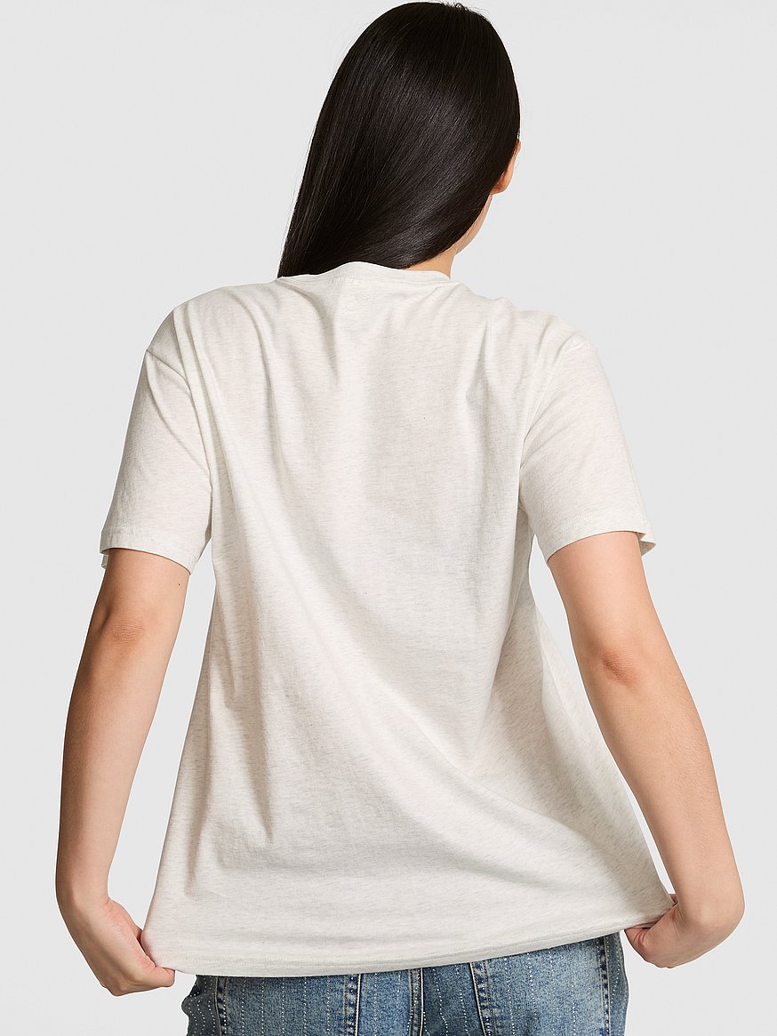 Shirt De Poche Campus Canards Victorias Secret Rose Bling Collégial