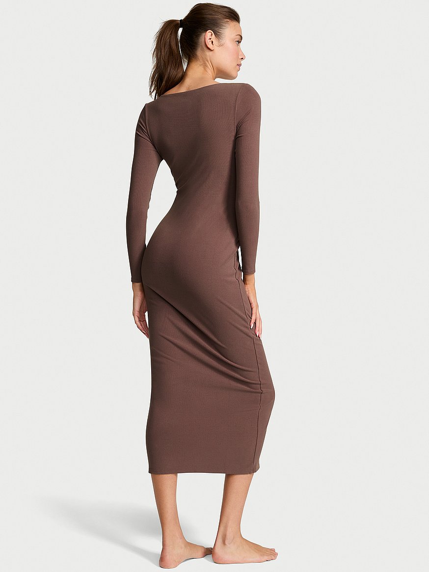 chinese dress ladies Compressive Adjustable Straps Maxi Dress with built in Shapewear main image 1